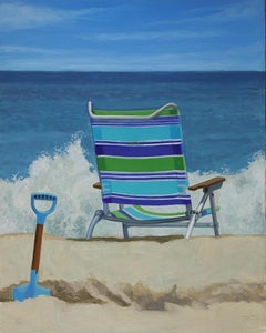 Beach Chair and Shovel