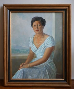 Portrait of Mrs. Stokdijk-Chasler, oil on canvas