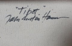 RITRATTO "TIBET" 12X14 INCORNICIATO JOHN AUSTIN HANNA