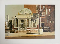 Berkshire Diner - 1980 Signierter Siebdruck in limitierter Auflage