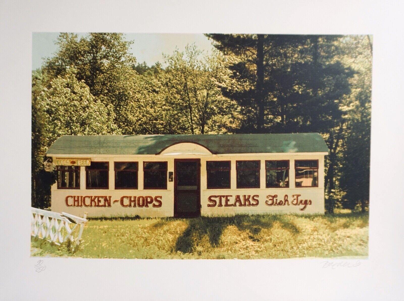 John Baeder Print - Chicken Chops