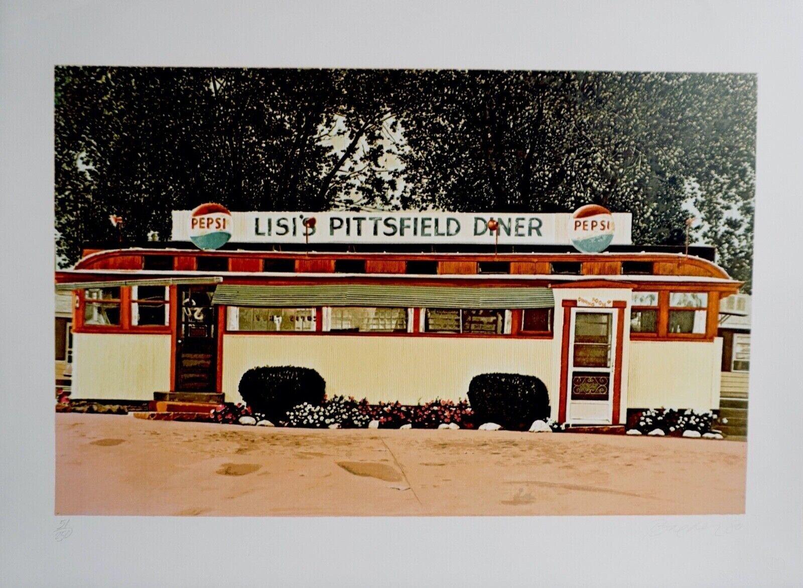 John Baeder Print – Lisi's Pittsfield-Essteller