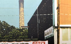 O'Connor's Diner, Photorealist Silkscreen by John Baeder