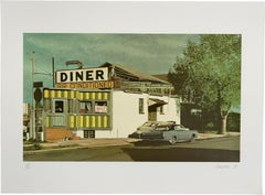 Royal Diner 1980 Signierter Siebdruck in limitierter Auflage