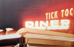 Tick Tock Diner, Photorealist Silkscreen by John Baeder