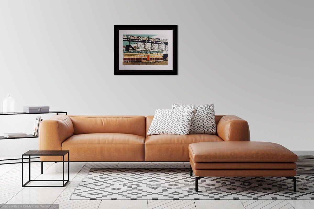 Vista Mar Inn - Print Fotorealista di John Baeder
