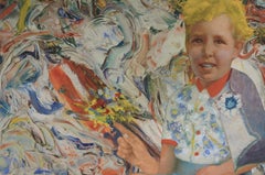 "Cualquier niño de tres años podría pintar eso", Pintura contemporánea en técnica mixta, 2018