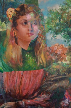 "La luce della mia vita", Contemporaneo, Donna, Acrilico, Pittura mista, 2013