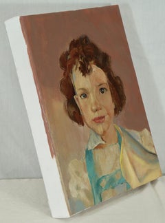 "Siblings: An Imaginary Portrait", Contemporary, Collage, Acrylic Painting