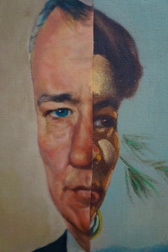 "The Ego and the Mechanisms of Defense", Contemporary Portrait, Mixed Media