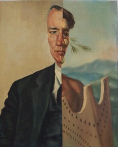 "The Ego and the Mechanisms of Defense", Contemporary, Portrait, Mixed Media