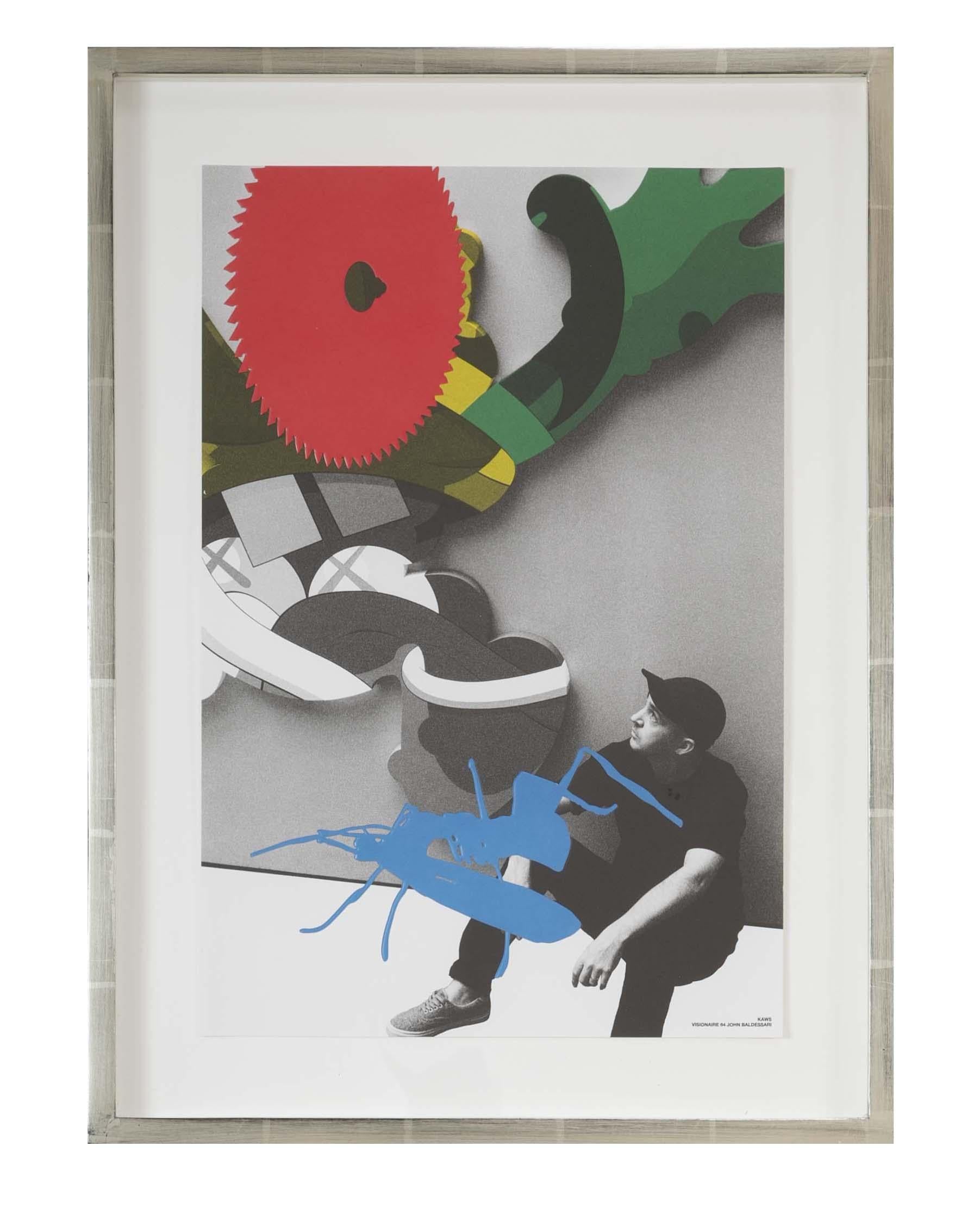 VISIONAIRE/64 ART: JOHN BALDESSARI 

This project by Visionaire in collaboration with John Baldessari exploits the current ease of digital assemblage and self-portraiture.  Visionaire paired legendary conceptual artist John Baldessari with