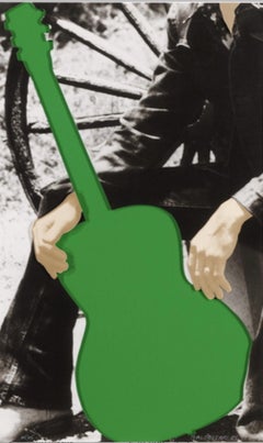 Person with Guitar (Green)