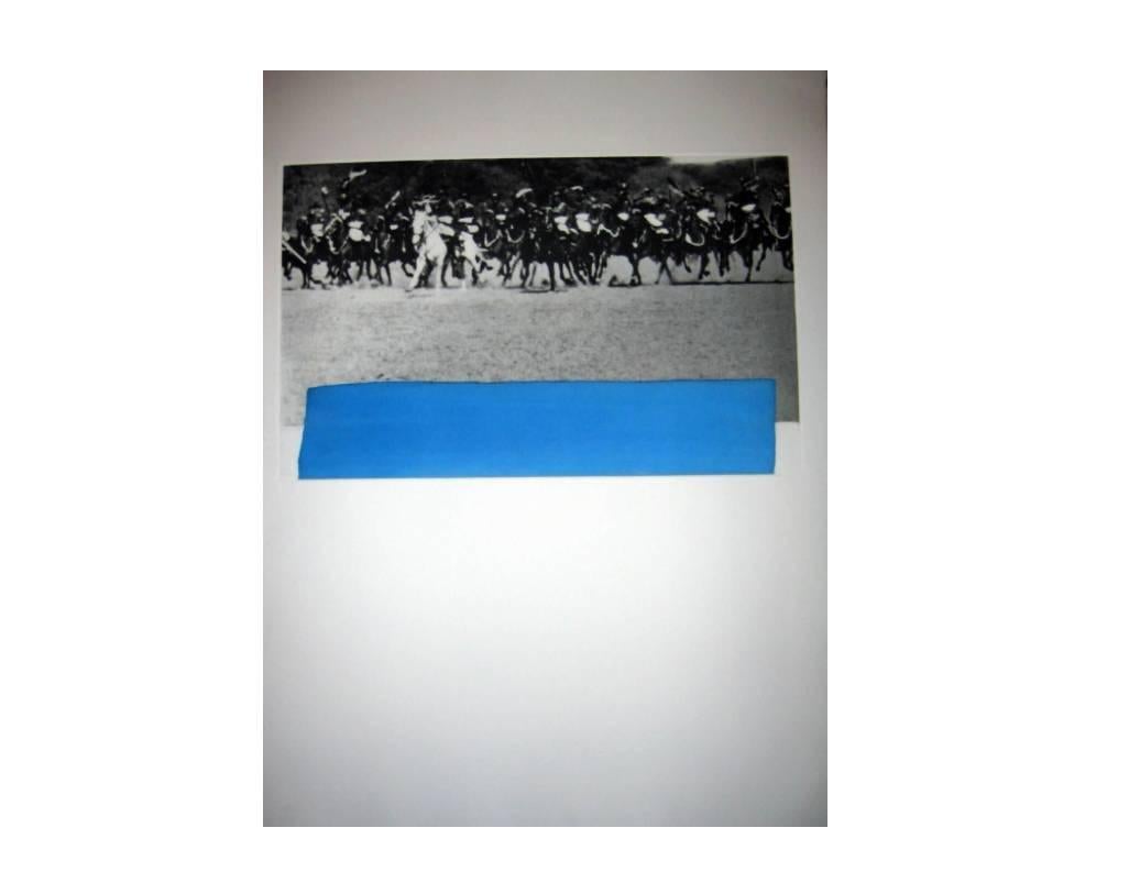 John Baldessari Portrait Print -  Cavalry from Hegel's Cellar portfolio