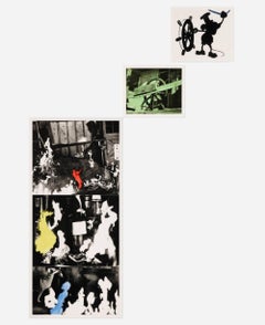 Helmsmen (With Various Fires) 1989-1990 by John Baldessari
