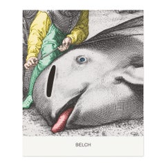 John Baldessari, Belch (from Engraving with Sounds), 2015, Signed Print