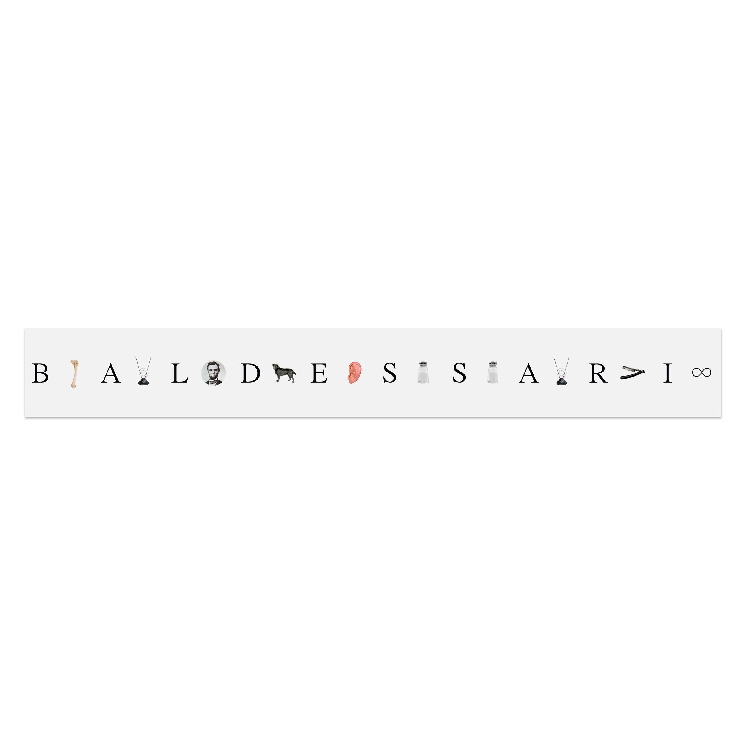 John Baldessari, Give me a B, give me an A… - Signed Print, 10-Part Leporello For Sale 3