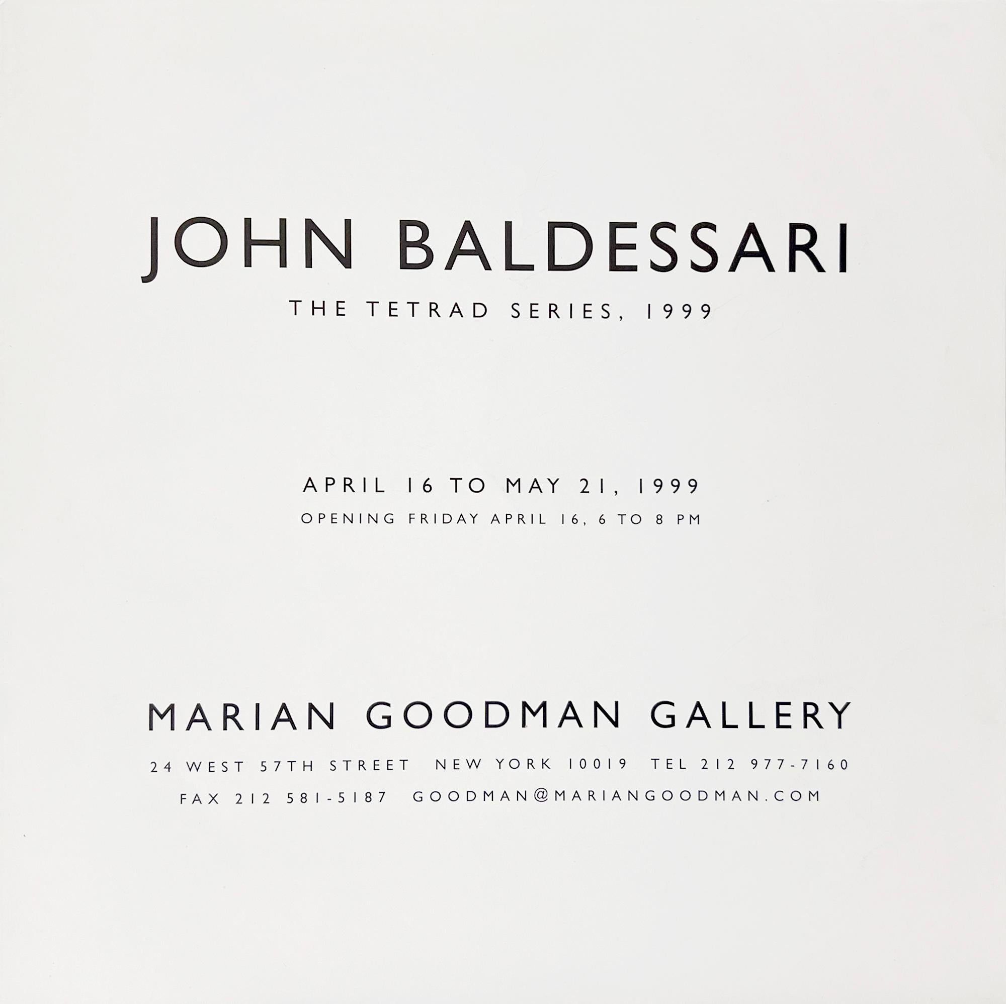 Affiche Necessary Facts de John Baldessari 1999 (vintage John Baldessari) en vente 3