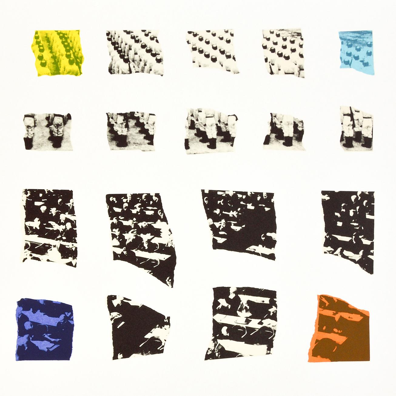 John Baldessari: Two Assemblages (with R, O, Y, G, B, V Transparent), Signed For Sale 2