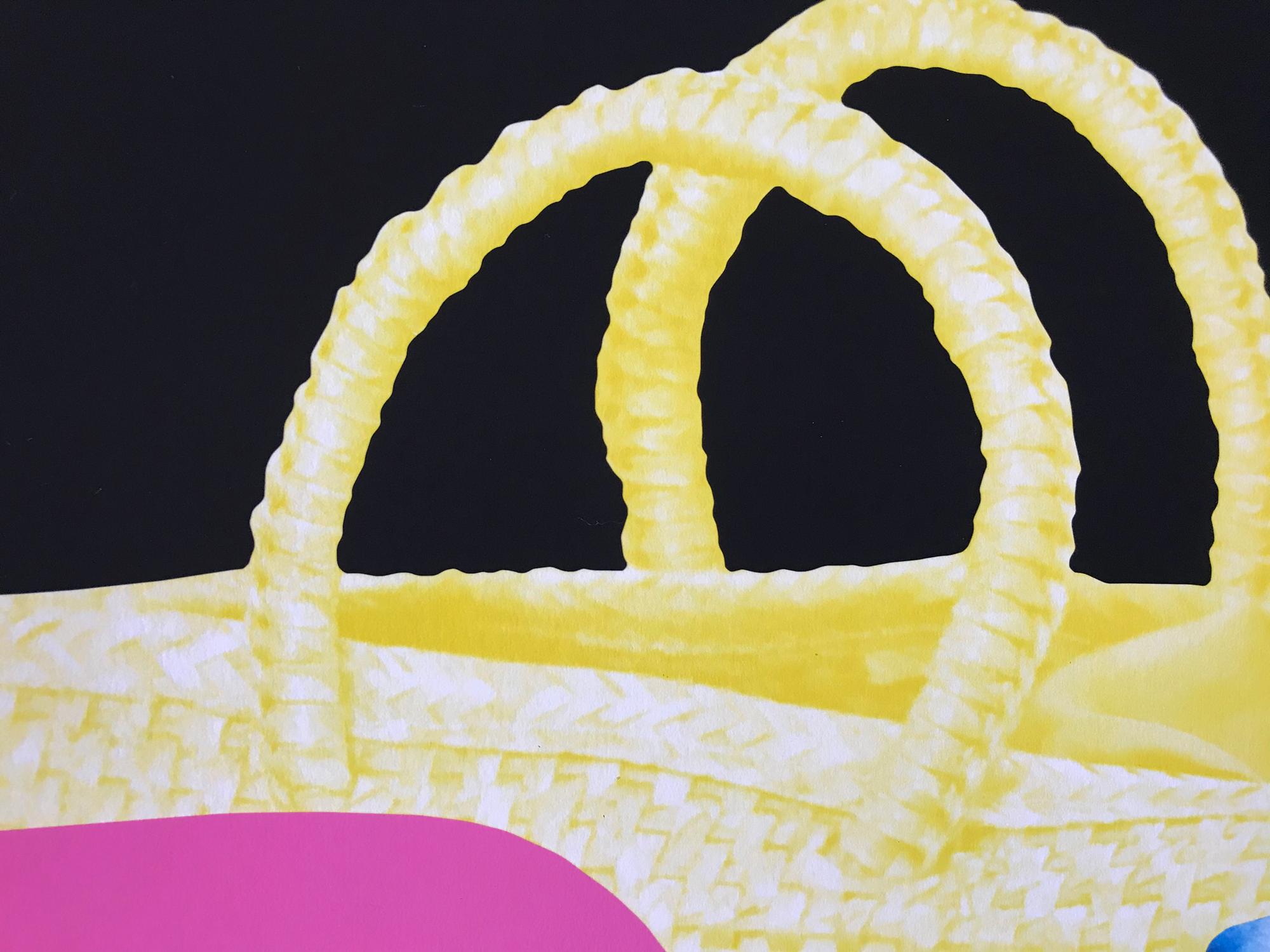 John Baldessari, deux sacs et porte-enveloppe - Art conceptuel, imprimé signé 2