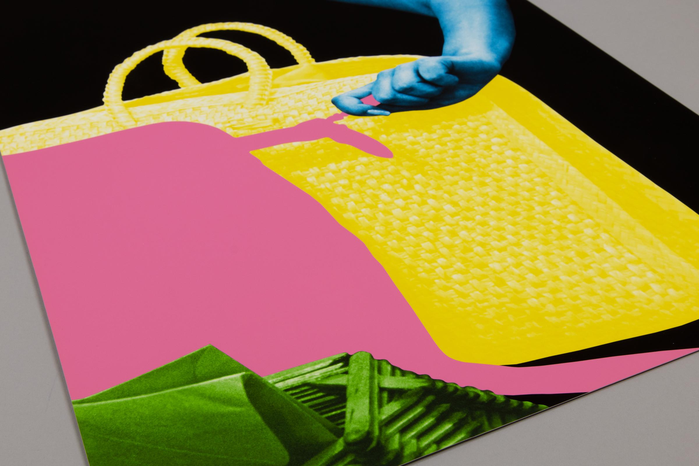 John Baldessari, Two Bags and Envelope Holder - Conceptual Art, Signed Print For Sale 5