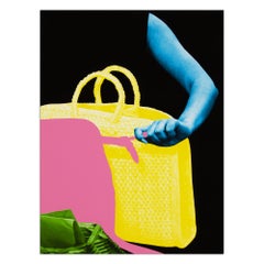 John Baldessari, Two Bags and Envelope Holder - Conceptual Art, Signed Print