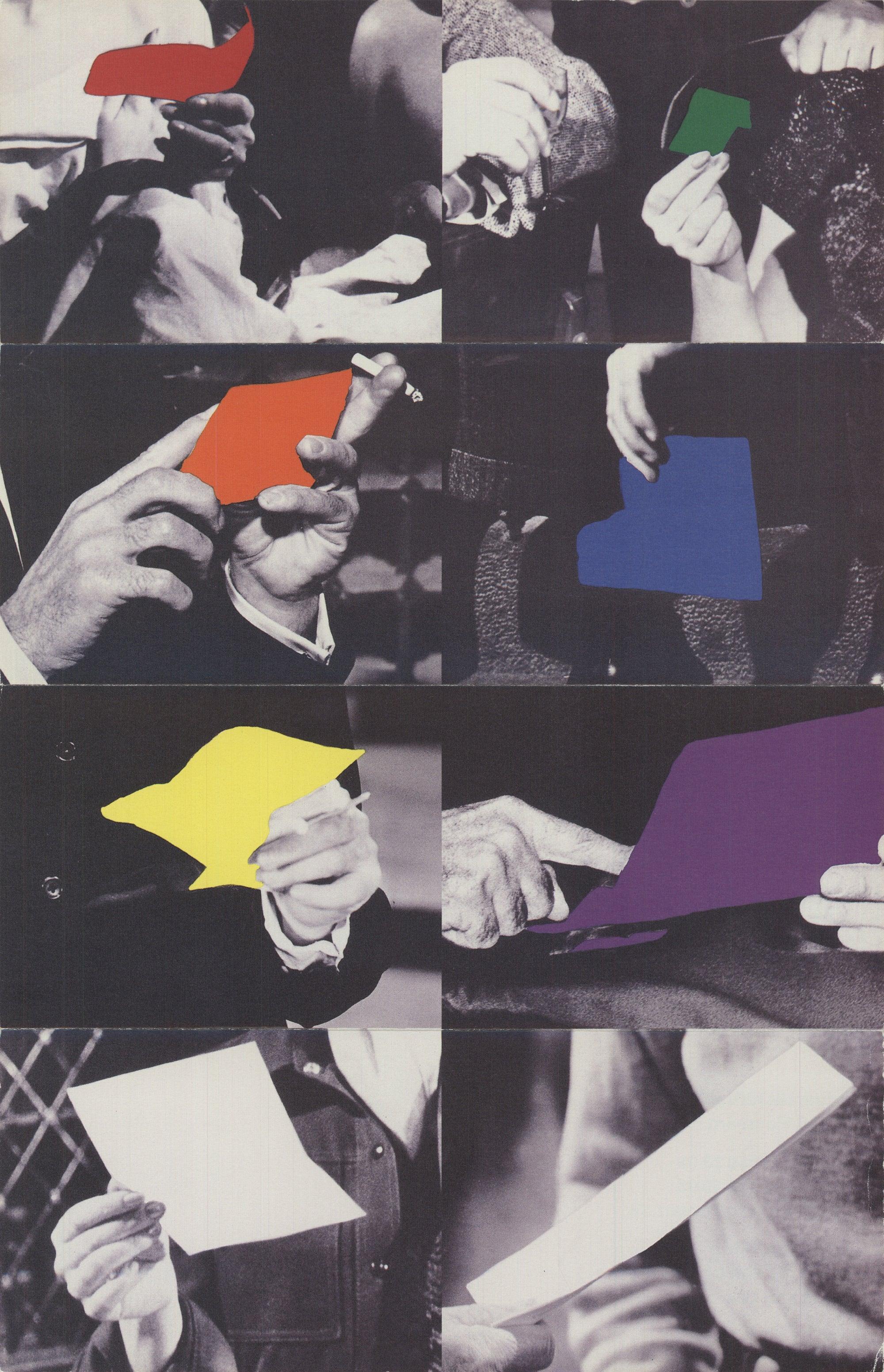 John Baldessari 'Working Materials, 2003, Invitation'  For Sale 1