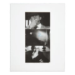 John Baldessari, Zorro (Dos gestos y una marca) - Impresión firmada a mano