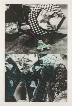 Looking while Catching and Holding (Frog and Butterfly), John Baldessari