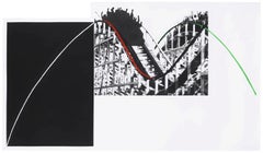 Rollercoaster, 1989-90 Color Aquatint and Photogravure by John Baldessari