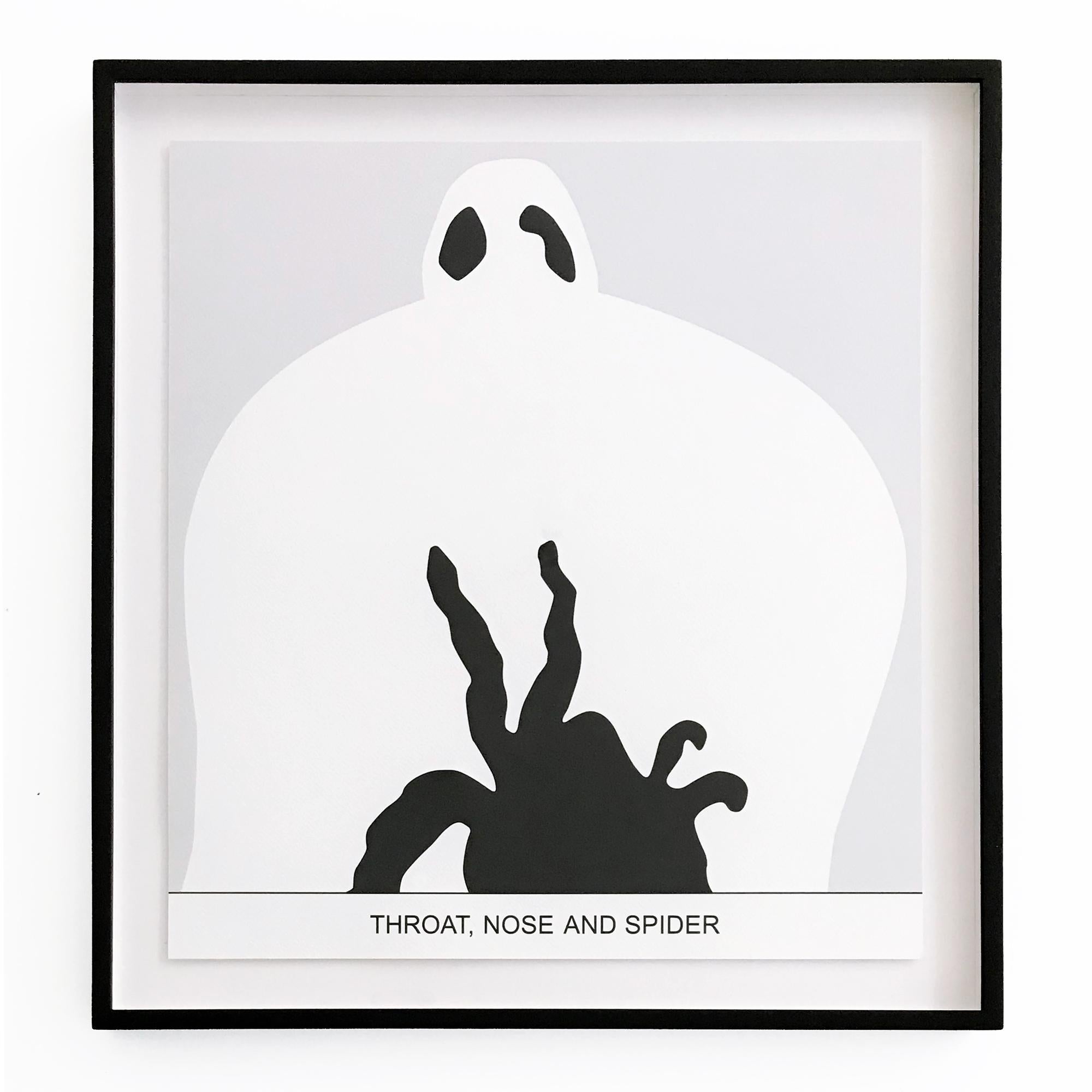 John Baldessari Abstract Print - Sediment: Throat, Nose and Spider, Contemporary Art, Conceptual Art, Abstract