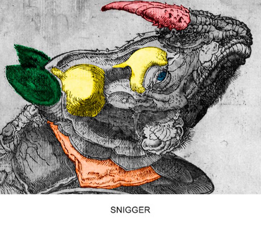 John Baldessari Animal Print - Snigger