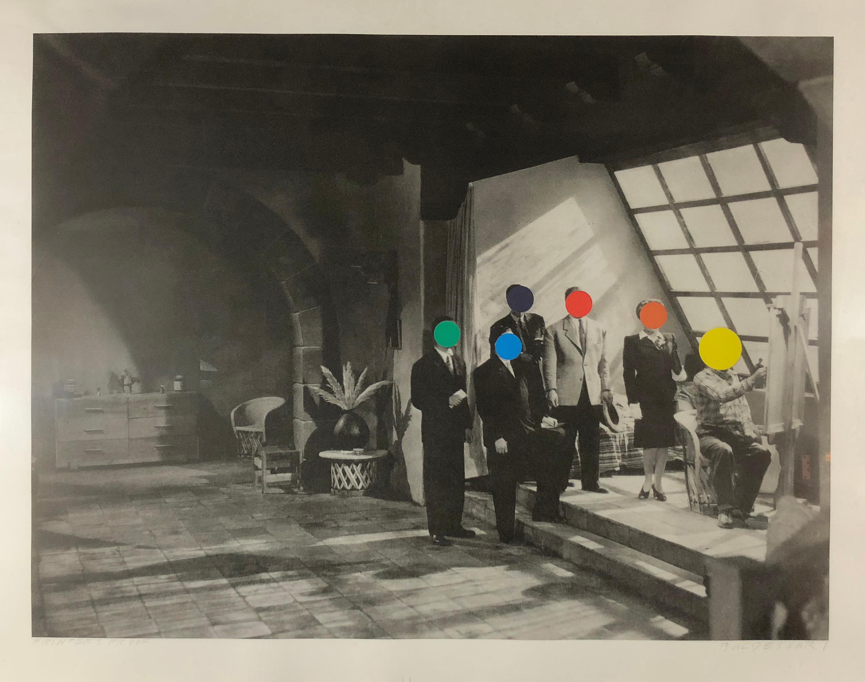 John Baldessari Figurative Print - Studio