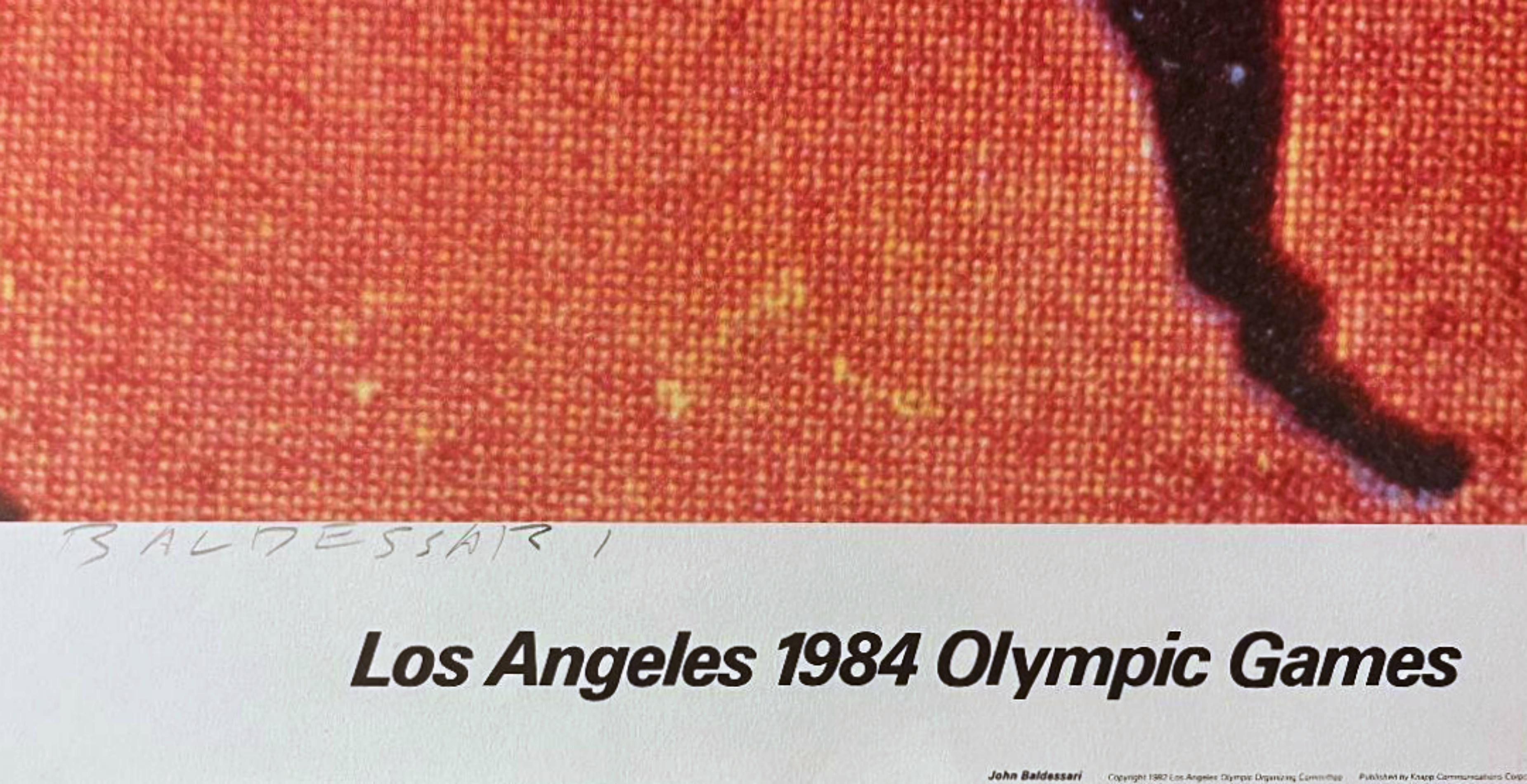 The Sprinters, for the 1984 Los Angeles Olympics, with official COA - Conceptual Print by John Baldessari