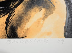 John Baldessari 'Raised Eyebrows/Furrowed Foreheads/Figure with Globe', 2009