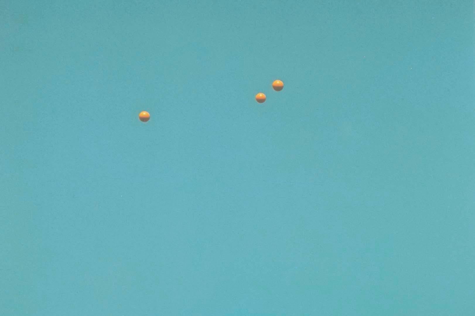 John Baldessari Throwing Three Balls in the Air to Get a Straight Line, 1973 9