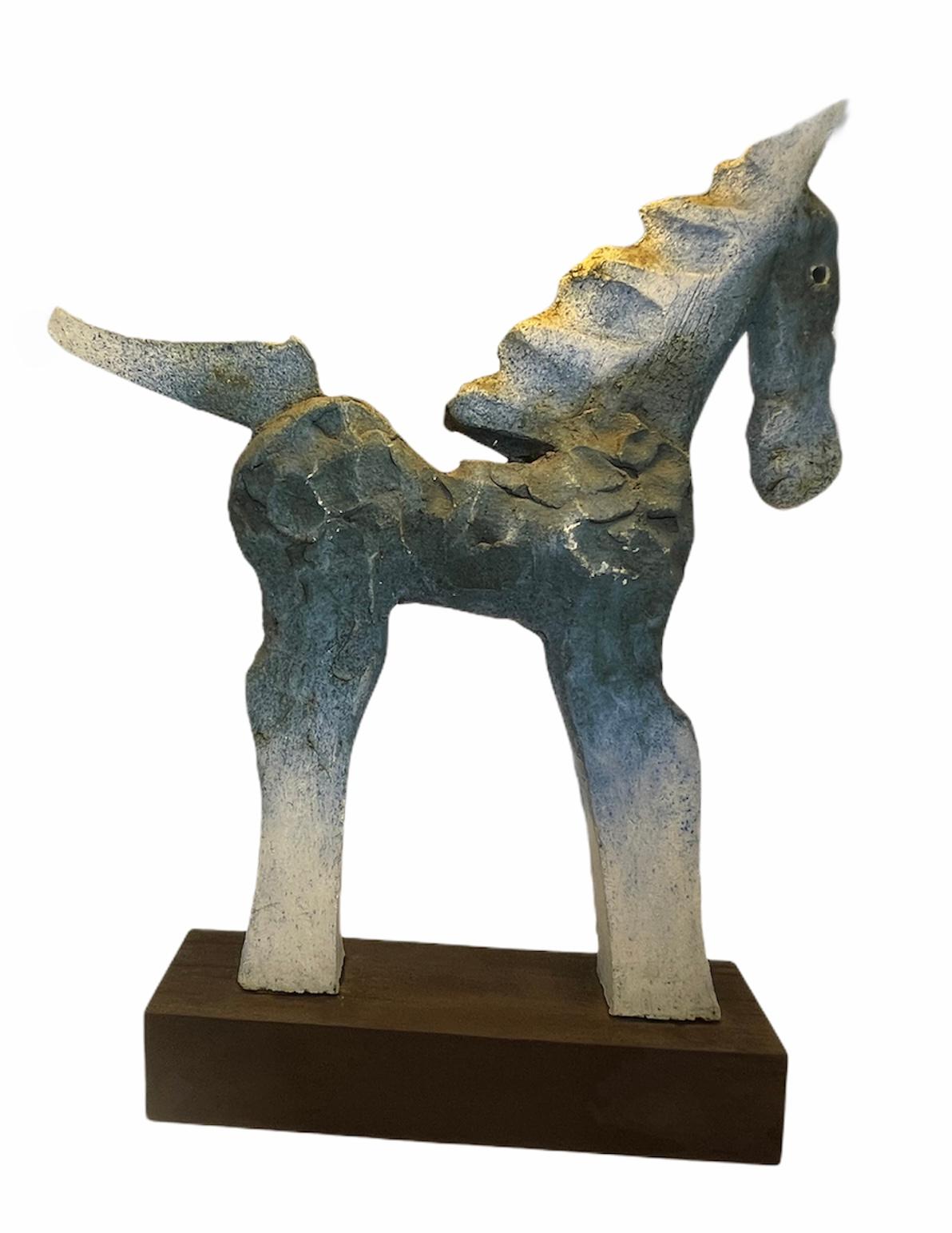 Clay John Balossi Horse Sculpture
