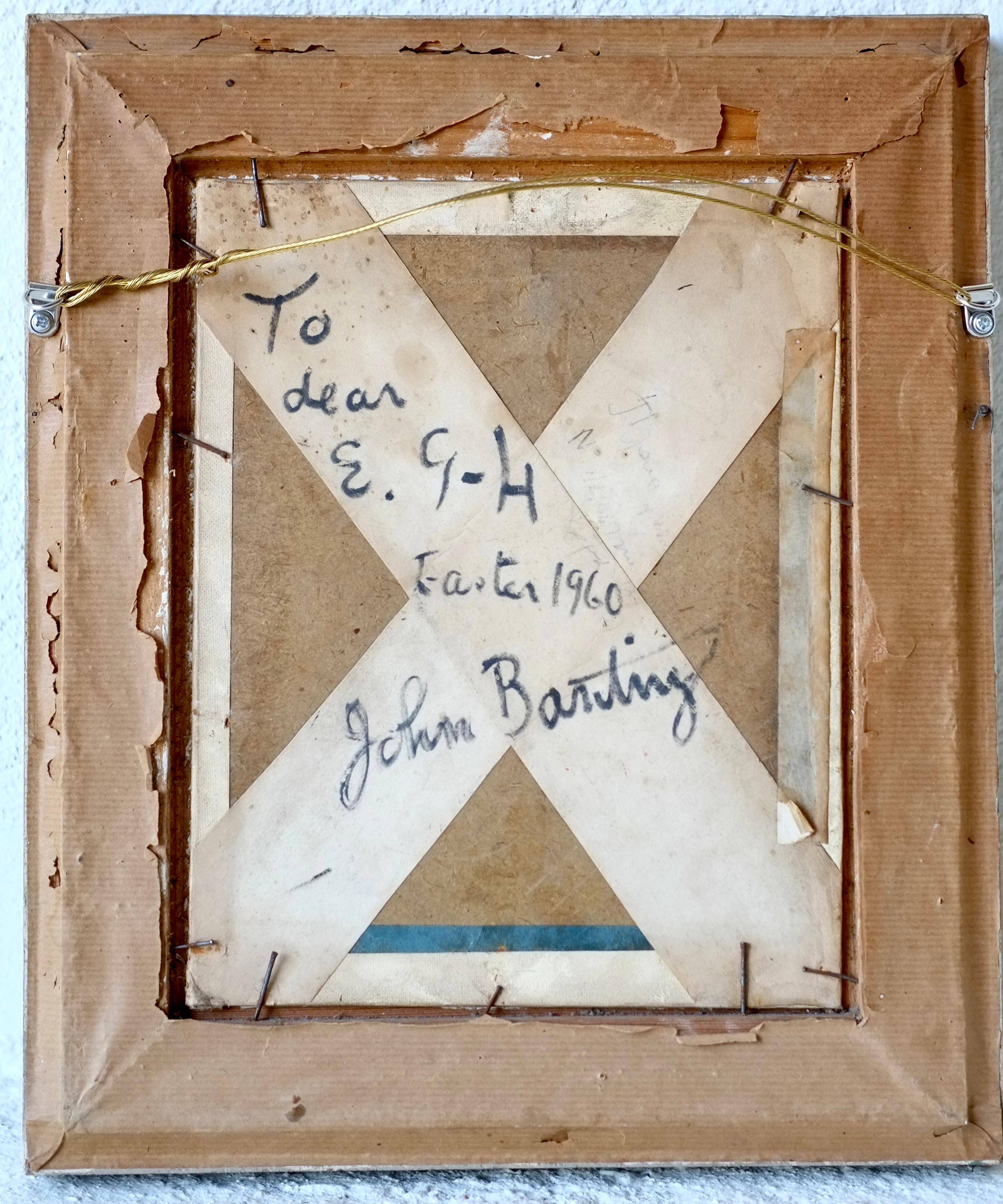 John Banting (britisch, 1902-1972), Ohne Titel, Öl auf Karton, 1960 im Angebot 3