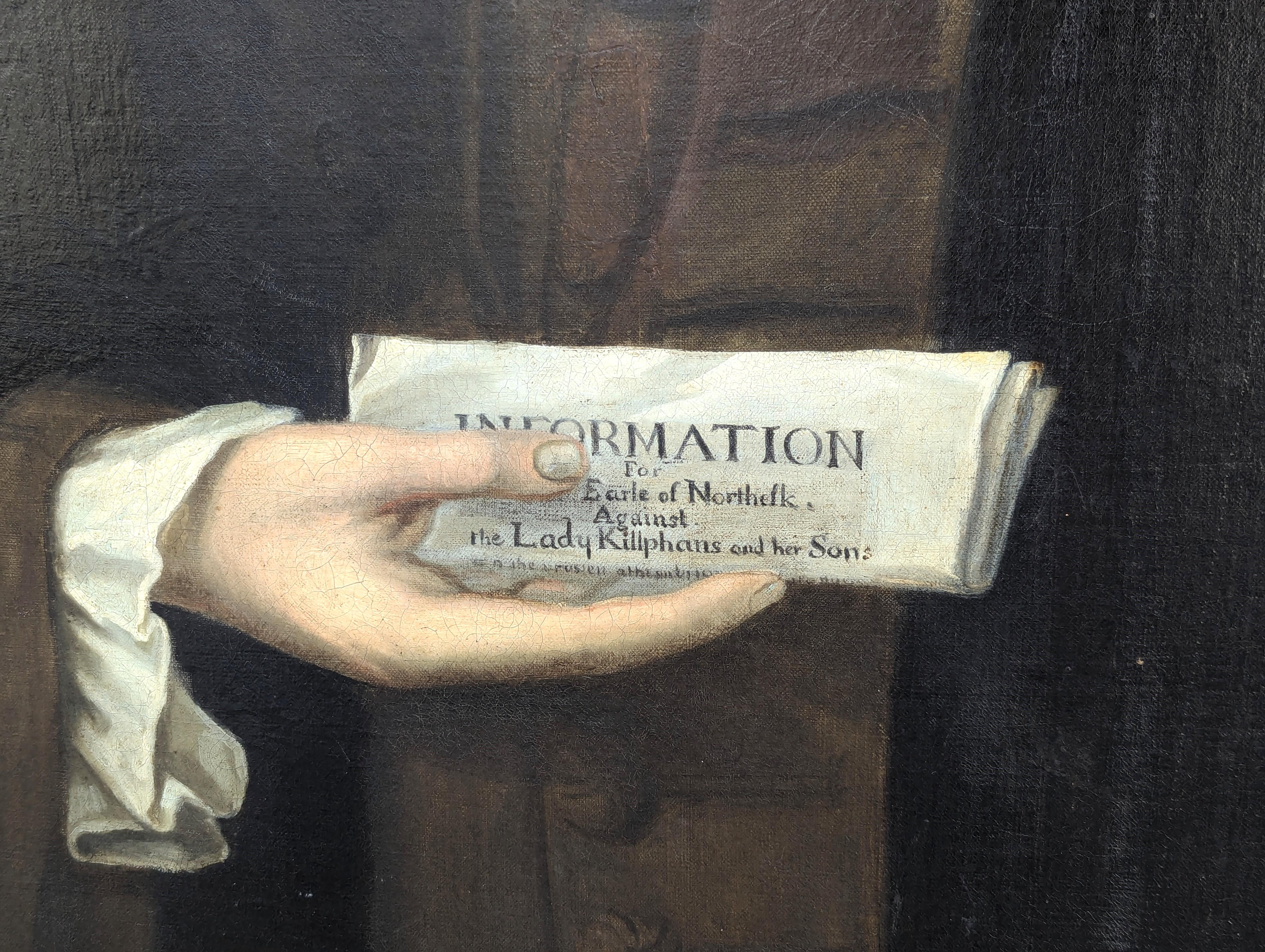 Retrato histórico antiguo que se cree que es del político escocés David Carnegie en venta 2