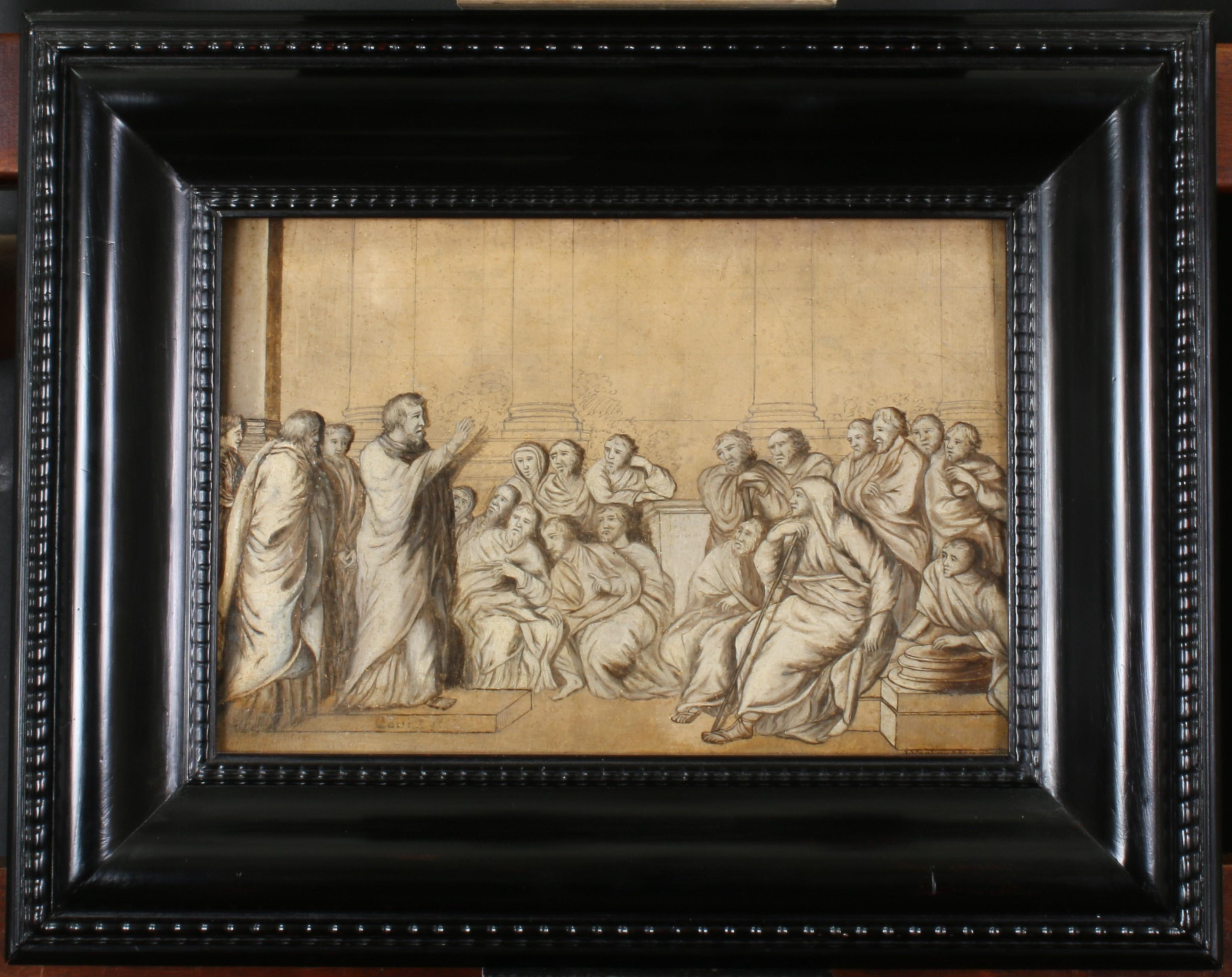 Interior Painting di John Baptista Verbruggen - Il teatro