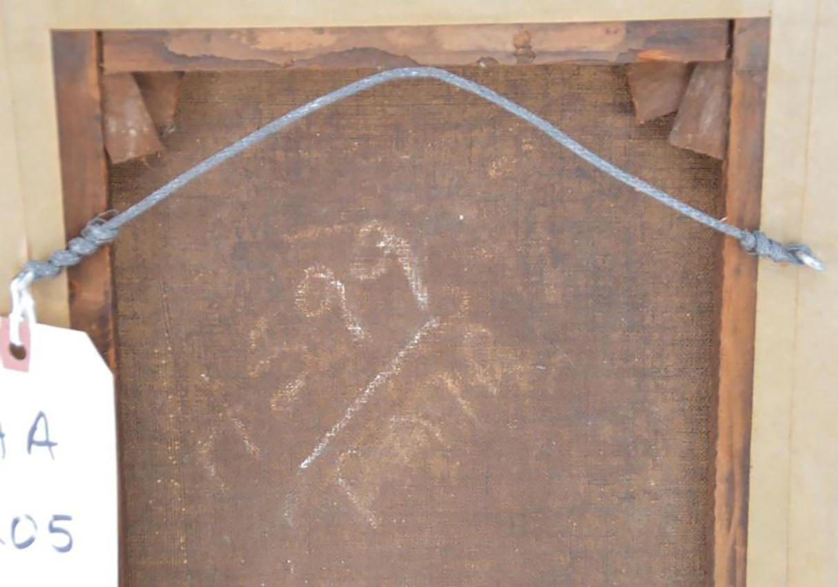 Antikes 19. Jh. Figurale Genre-Ölgemälde von John Barker, Paar 3