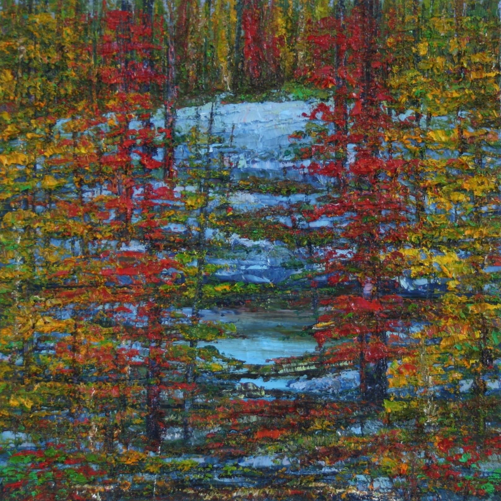 Abstract Painting de John Barkley - Entrada de color