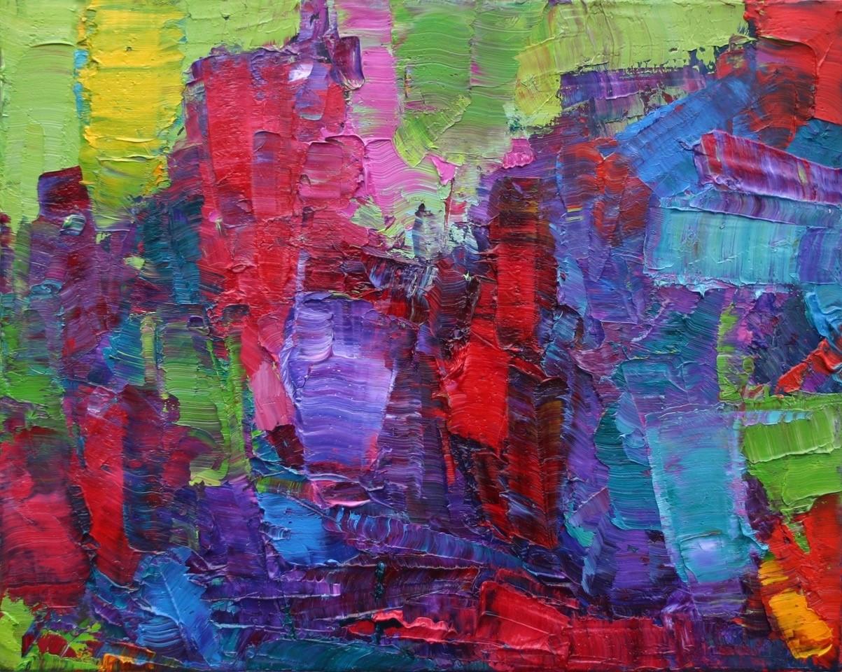 Felt #2 - Painting by John Barkley