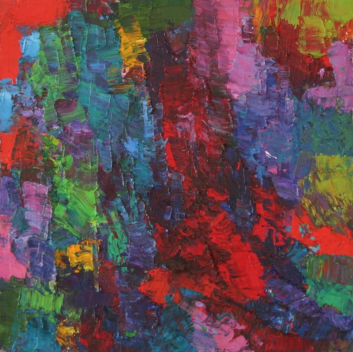 John Barkley Abstract Painting - Memory Traces