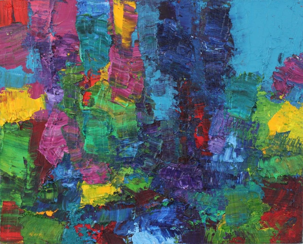 Meridians - Painting by John Barkley