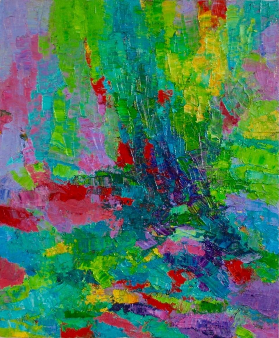 Abstract Painting de John Barkley - Una vez más