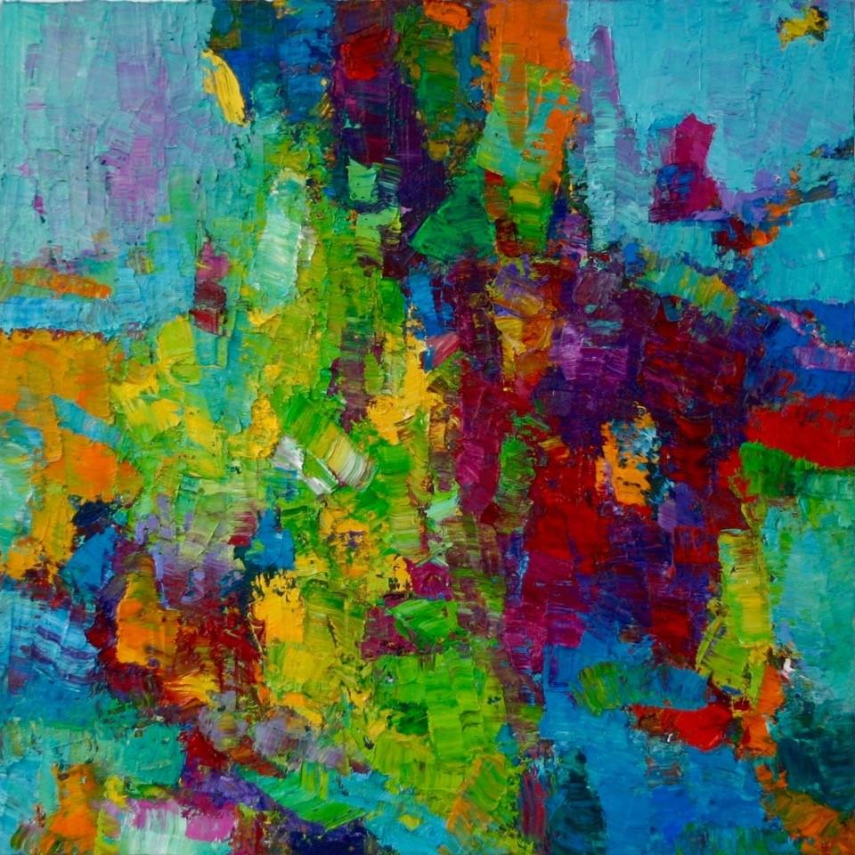 Abstract Painting de John Barkley - Resucitado nº 2