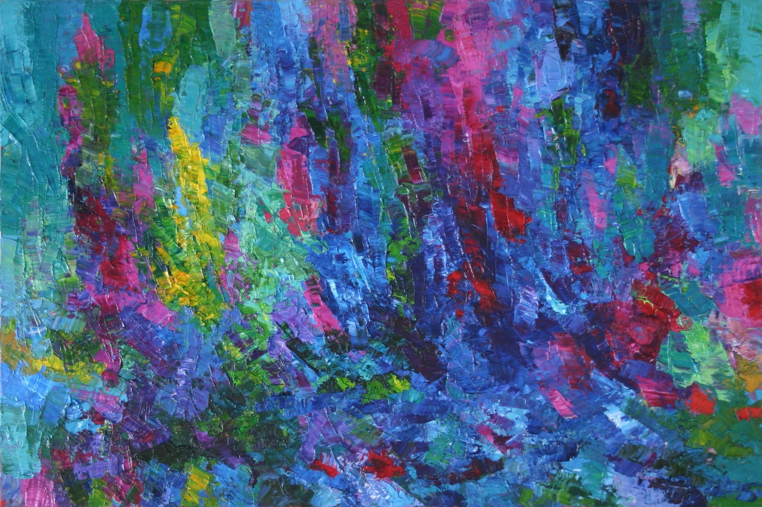 John Barkley Abstract Painting - Still Yearning