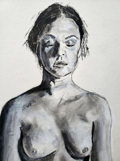 Ohmmm!, Painting, Acrylic on Paper
