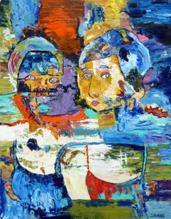 Two, Painting, Oil on Canvas